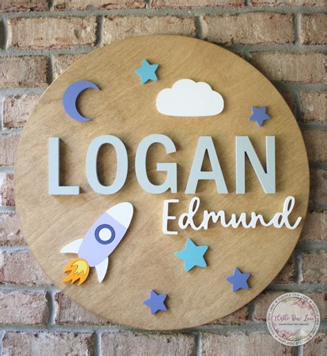space theme  sign  nursery  sign outer space etsy