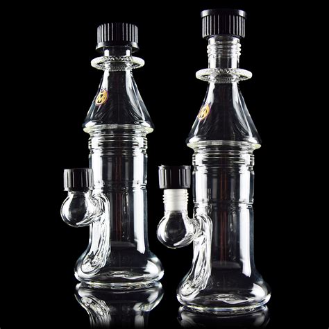moocah bottle rig mm caps completely seal water  sherlocks glass dispensary