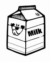 Milk Carton Drawing Coloring Getdrawings Pages Sweet sketch template
