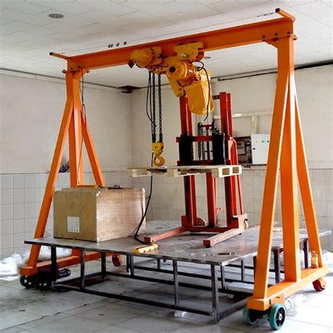 ton  frame portable gantry crane movable gantry crane  chain hoist