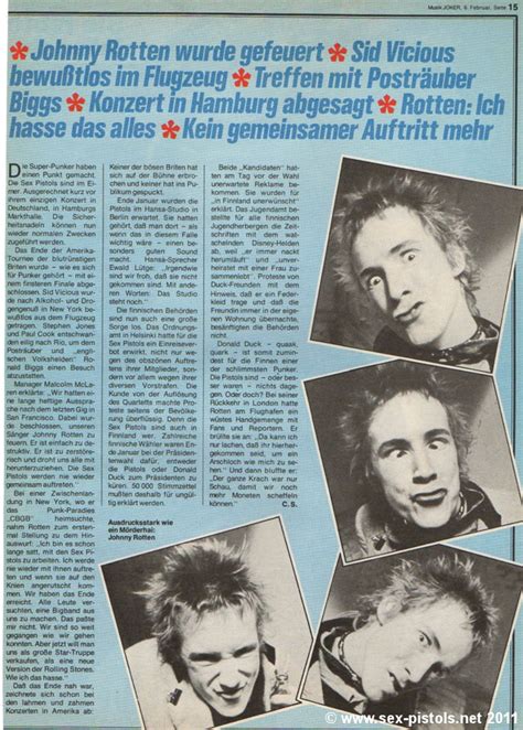 God Save The Sex Pistols West Germany Musik Joker