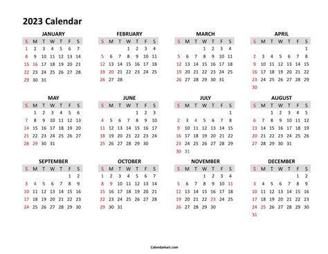 printable  calendar  holidays calendarkart