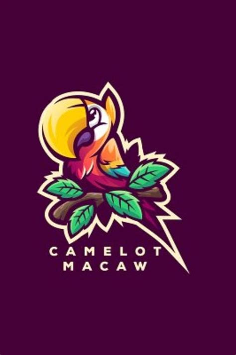 camelot macaw logo vector file logos macaw