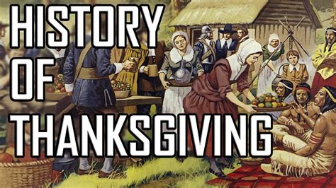 history  thanksgiving explained youtube