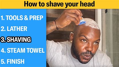How To Shave Your Head Completely Bald 5 Step Tutorial Gq Youtube