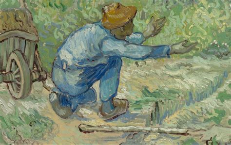 Vincent Van Gogh First Steps After Millet 1890 Tutt