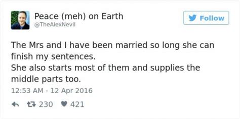 Hilarious Tweets That Sum Up Married Life