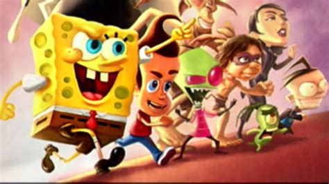 spongebob squarepants nicktoons globs  doom wii gameplay
