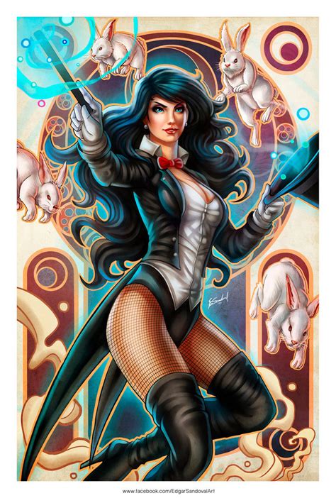 Zatanna By Edgarsandoval On Deviantart