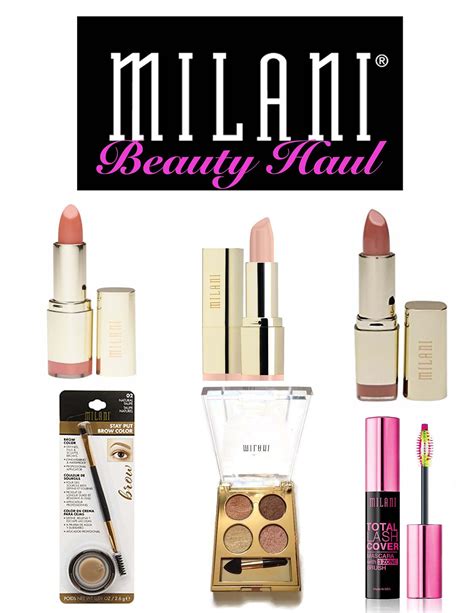 milani cosmetics beauty haul products and reviews