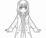 Cute Ushiromiya Maria Coloring Pages sketch template