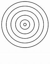 Archery Mandala Targets Practice sketch template