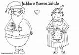 Natale Colorare Babbo Mamma Disegno Impressionante Mammafelice Buon Feste Buone Montare Fiabe sketch template