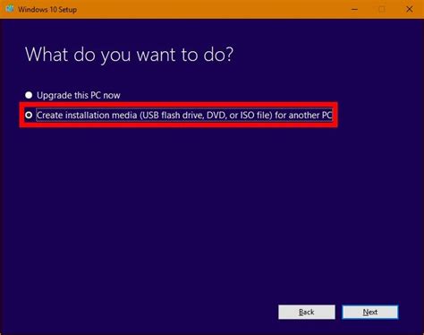 how to install windows 10 on a usb drive with microsoft s