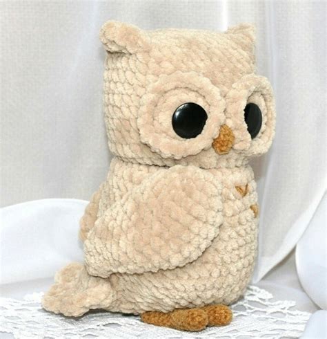 toys games toys stuffed animals plushies amigurumi owl crochet owl
