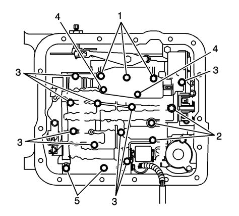 le valve body bolts diagram cpt le