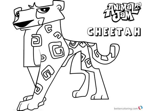 coloring pages animal jam   coloring pages  kids coloring