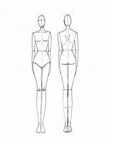 Drawing Costume Template Paintingvalley Fashion sketch template