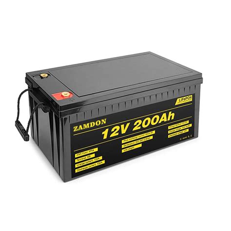 lithium ion solar battery rechargeable price zamdon