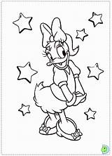 Coloring Duck Daisy Pages Popular sketch template