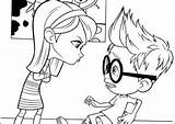 Mr Sherman Peabody Coloring Pages Coloring4free Category sketch template