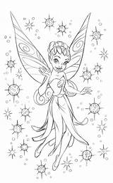Coloring Pages Fairies Fairy Fairys Drawing Pencil Tinkerbell Deviantart Dagracey Disney Colouring Adults Getdrawings Sheets sketch template