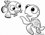 Nemo Coloring Finding Pages Crush Printable Squirt Drawing Kids Turtle Color Print Disney Fish Book Getdrawings Drawings Info sketch template