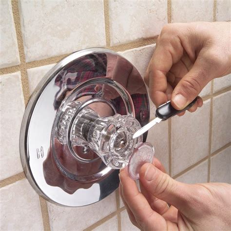 fix  leaky shower faucet diy family handyman