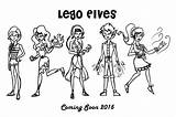 Lego Elves Characters Coloring Pages Uncolored Wallpaper Fan Elvendale Deviantart Template Wallpapersafari sketch template