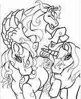 Coloring Pages Pony Little Horse sketch template