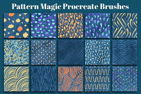 pattern magic procreate brushes design cuts