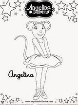 Angelina Bailarina sketch template