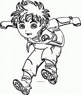 Coloring Go Diego Jump Pages Comments Coloringhome Popular sketch template