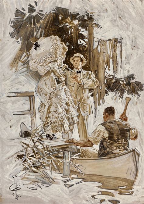The Voice In The Rice By Joseph Christian Leyendecker 1874 1951