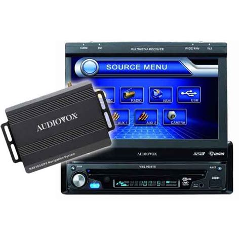 audiovox vmets nav navigation multimedia system front usb aux input vmets