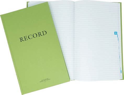 Tacticai Green Military Log Book Large 8 5” X 14