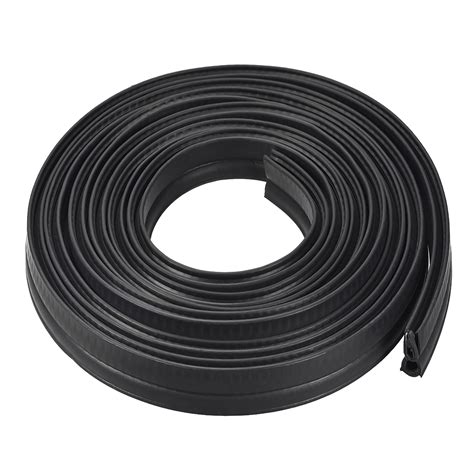 trim seal  top bulb epdm rubber seal channel edge protector sheet fits  mm edge meters