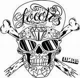 Fire Skull Coloring Pages Drawing Getdrawings sketch template