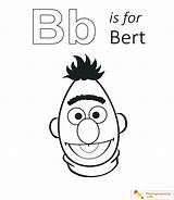 Bert Coloring sketch template