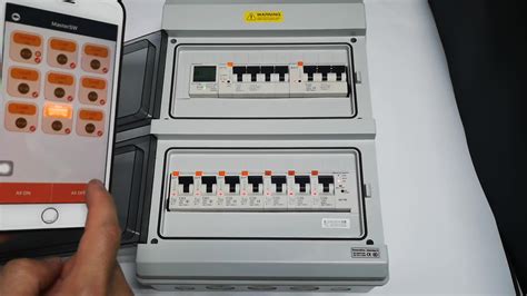 matismart   distribution box remote control overload   voltage circuit breaker
