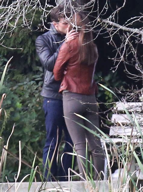 and pucker up the fifty shades of grey reshoots now