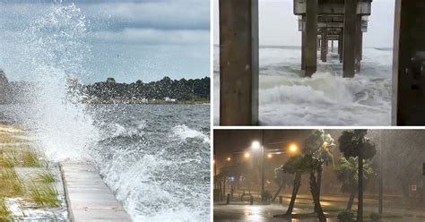 hurricane nate batters us gulf coast states sparking mass evacuation