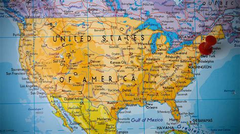 Estados Unidos Mapa America Madelinebosanquet