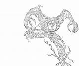 Coloring Pages Carnage Standy Kasady Cletus Venom Vs Printable Spider Man Spiderman Marvel Search Template sketch template