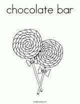 Coloring Pages Chocolate Sweet Related sketch template