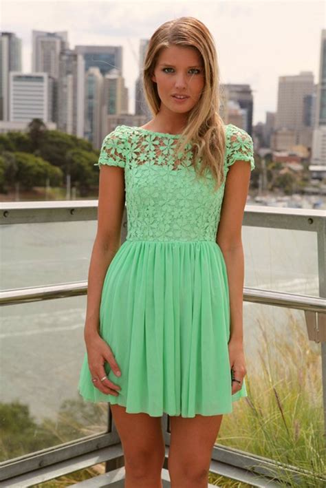 Summer Lace Short Dresses