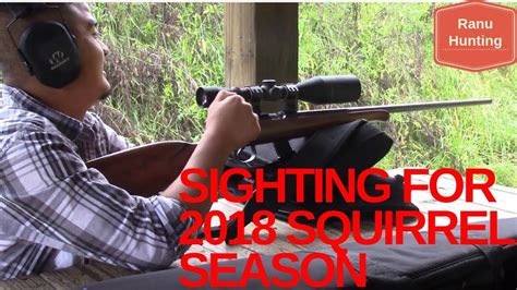 rifle sighting youtube
