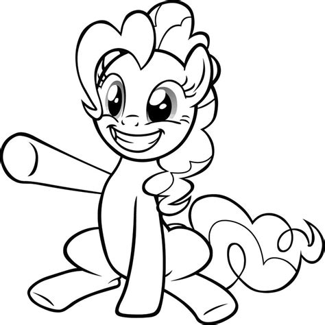 pinkie pie coloring pages  coloring pages  kids