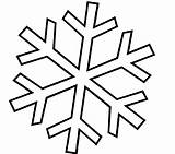 Coloring Snowflake Winter Large sketch template