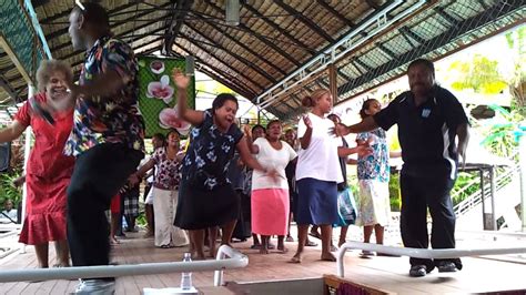 Community Singing In A Wedding In Honiara Solomon Islands